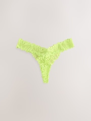 Verde lima - Braguitas de encaje de Ultimate Comfort - Imagen 9 de 11