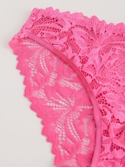 Ярко-розовый - Ultimate Comfort Lace Knickers - Image 2 of 3