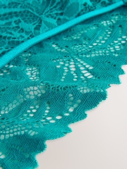 Verde azulado - Braguitas de encaje de Ultimate Comfort - Imagen 9 de 10