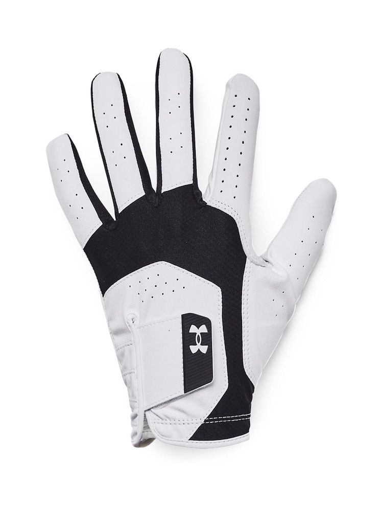 Under Armour White/Black Golf Isochill Golf Clove Gloves - Image 2 of 3