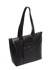 Cultured London 'Kensal' Leather Black Handbag - Image 3 of 6