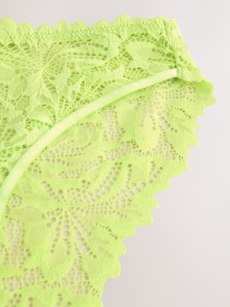 Салатовый - Ultimate Comfort Lace Knickers - Image 2 of 3