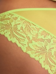 Limettengrün - Ultimate Comfort Spitzenhöschen - Bild 6 von 10