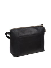 Cultured London 'Chancery' Leather Shoulder Black Bag - Image 2 of 7
