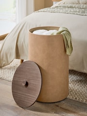 Brown Hamper Laundry Hamper - Image 2 of 4