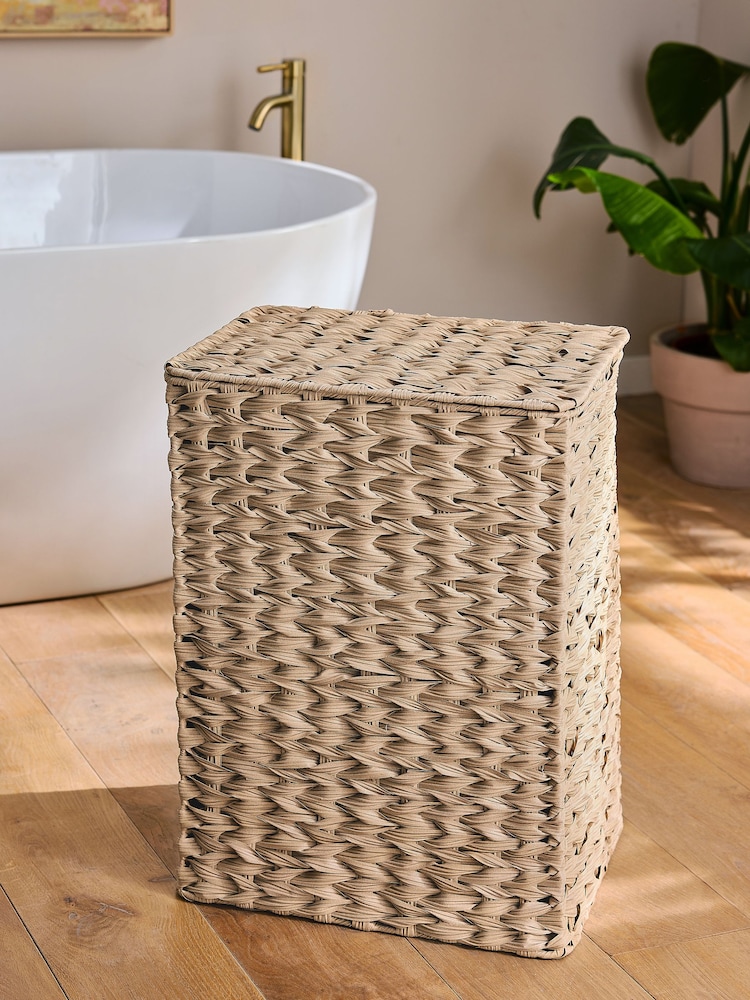 Light Natural Hepworth Wicker Hamper Laundry - Image 1 of 6
