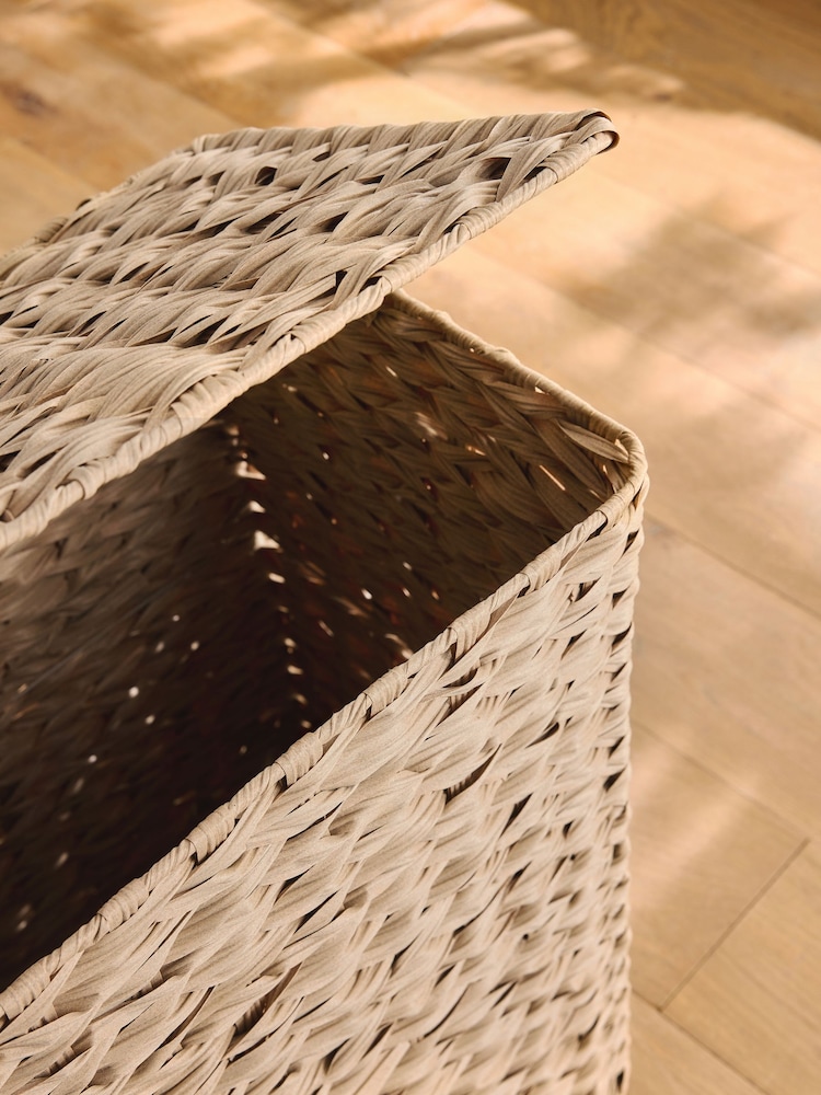 Light Natural Hepworth Wicker Hamper Laundry - Image 4 of 6