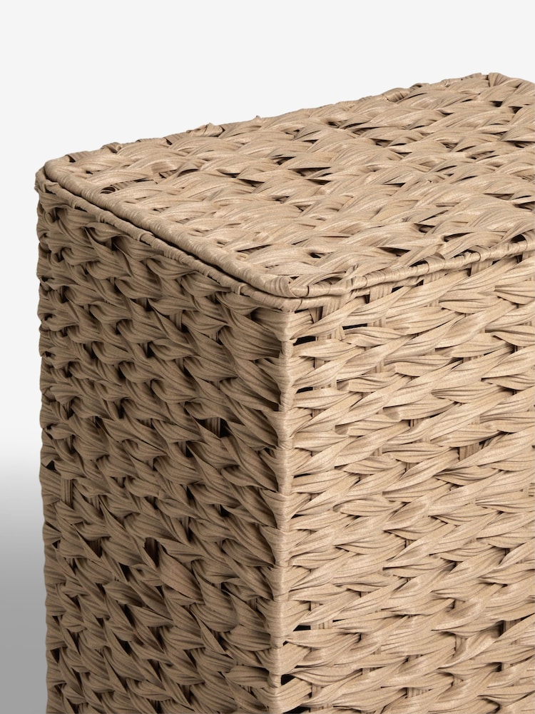 Light Natural Hepworth Wicker Hamper Laundry - Image 6 of 6