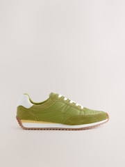 Green Forever Comfort® Leather Quilted Chunky Joggers - Image 3 of 5