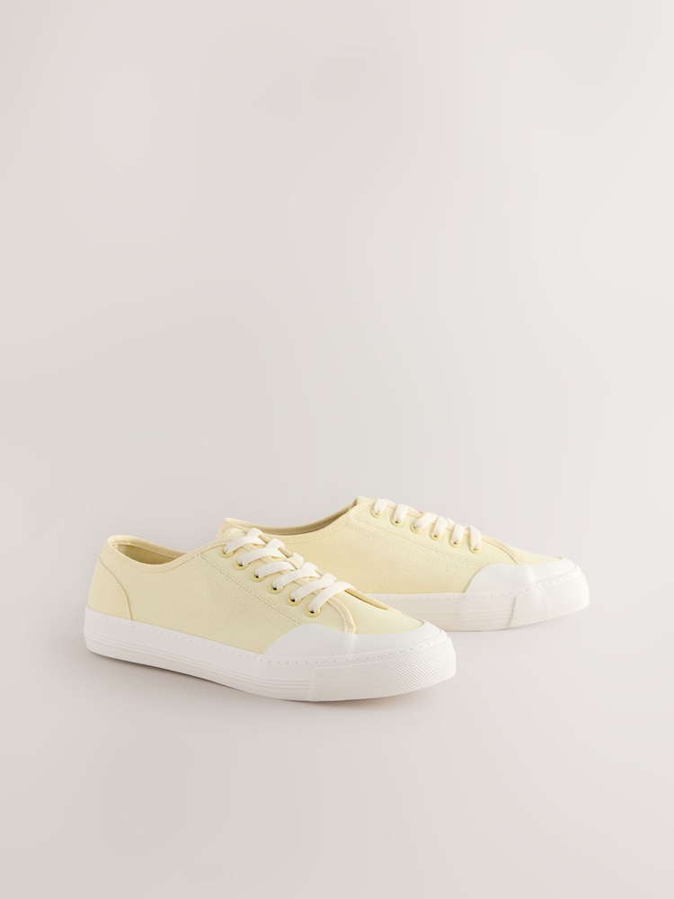 Yellow Forever Comfort® Round Toe Chunky Baseball Trainers - Image 2 of 4