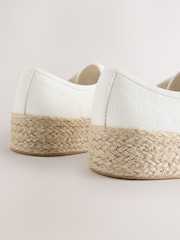 Белый - Эспадрильи Forever Comfort ® с круглым носком и плоской подошвой, на шнуровке - Image 5 of 6