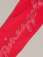 Pineapple Red Womens Longline Hoodie - Image 7 of 7