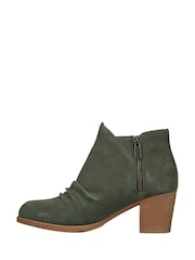 Skechers Green Taxi Western City Boots - Image 2 of 5