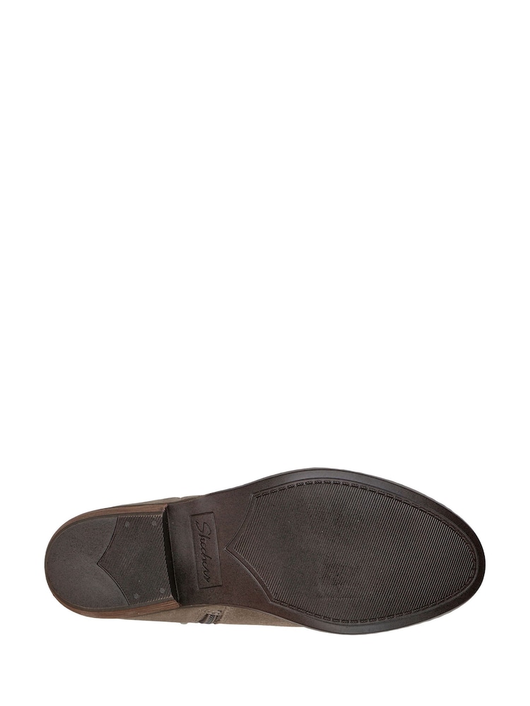 Skechers Beige Texas Modern Western Boots - Image 5 of 5
