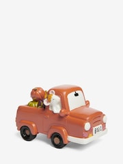 Orange Autumn Pumpkin Truck Ornament - Image 4 of 4