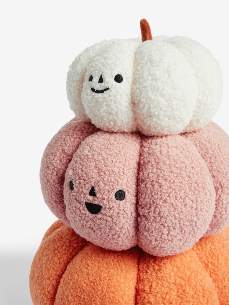 Cute Stack of Plush Pumpkins Decoration - Bild 5 von 5