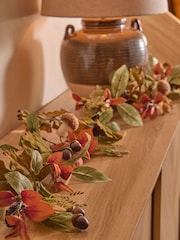 Orange Autumnal Acorn Garland - Image 1 of 4