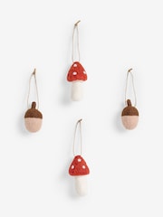 4 Pack Felt Autumn Baubles - Bild 3 von 3