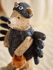 Black Happy Halloween Spider Costume Bertie Bear Ornament - Image 3 of 3