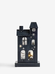 Black Light Up Spooky Halloween House Decoration - Image 4 of 5
