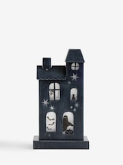 Black Light Up Spooky Halloween House Decoration - Image 5 of 5
