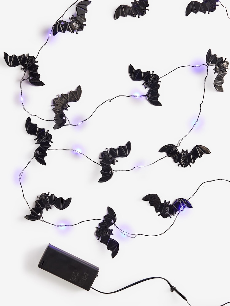 Black 190cm Halloween Bat Line Lights - Image 5 of 5