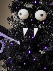 Black 3ft Light Up Halloween Bat Tree - Image 2 of 4