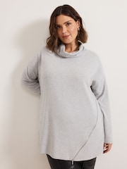 Phase Eight Grey Klara Top - Image 5 of 7