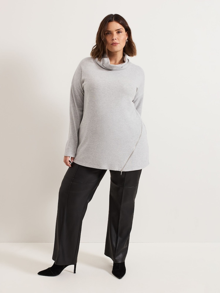 Phase Eight Grey Klara Top - Image 6 of 7