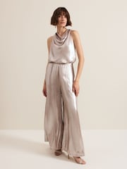 Phase Eight Silver Adrina Metallic Top - Image 3 of 7