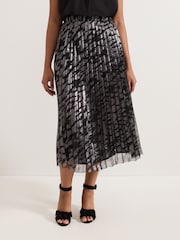Phase Eight Black Petite Zoe Skirt - Image 3 of 7