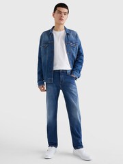 Tommy Hilfiger Blue Slim Ryan Straight Jeans - Image 3 of 10