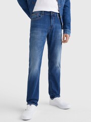Tommy Hilfiger Blue Slim Ryan Straight Jeans - Image 6 of 10