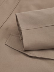 Reiss Coffee Brown Lucan Hooded Zip-Through Padded Jacket - Image 7 of 7