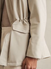 Reiss Stone Lucan Hooded Zip-Through Padded Jacket - Image 5 of 8
