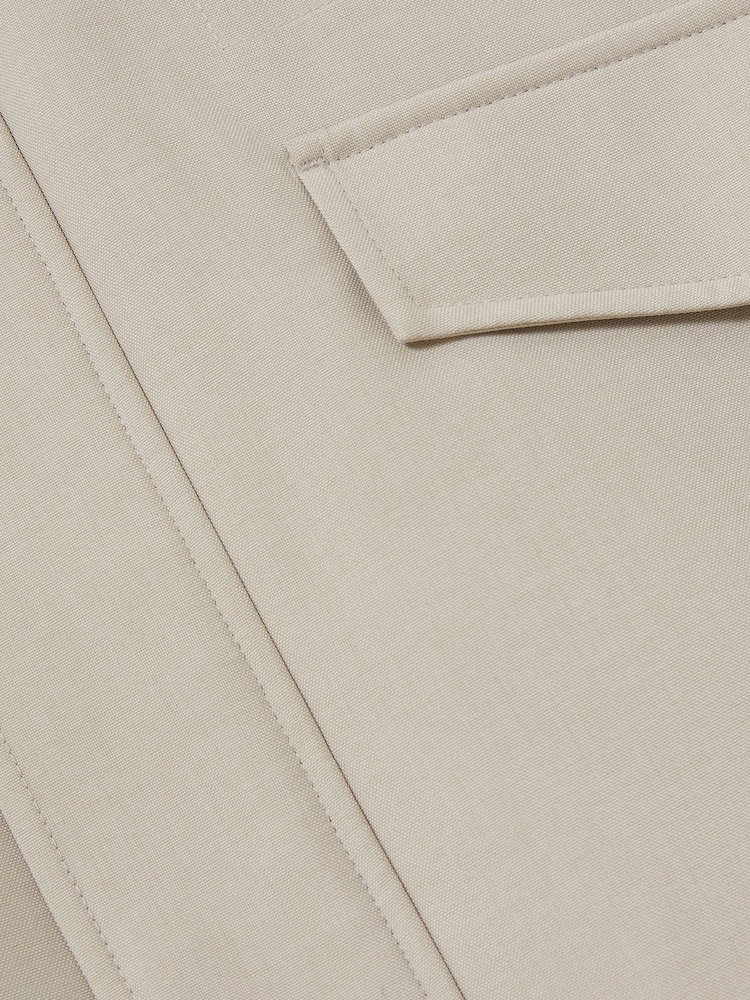 Reiss Stone Lucan Hooded Zip-Through Padded Jacket - Image 8 of 8