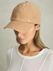 Reiss Brown Agatha Corduroy Baseball Cap - Image 2 of 4