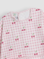 JoJo Maman Bébé Pink Sleeved Bib - Image 5 of 5