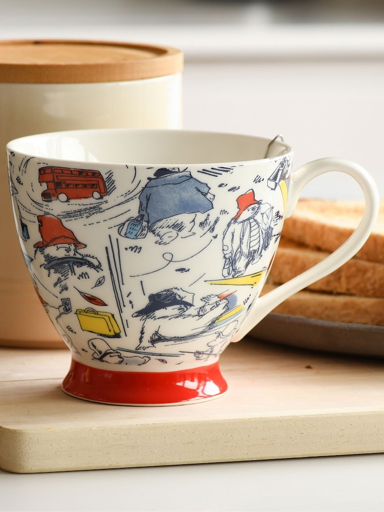 Pyramid International Multi Paddington Bear Footed Mug and Strainer - Image 1 of 4