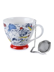 Pyramid International Multi Paddington Bear Footed Mug and Strainer - Image 2 of 4