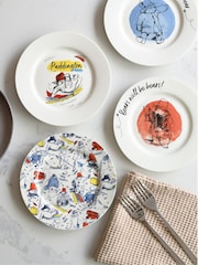 Pyramid International Multi Paddington Bear 4 Pack Of Side Plates - Image 1 of 3
