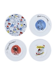 Pyramid International Multi Paddington Bear 4 Pack Of Side Plates - Image 2 of 3