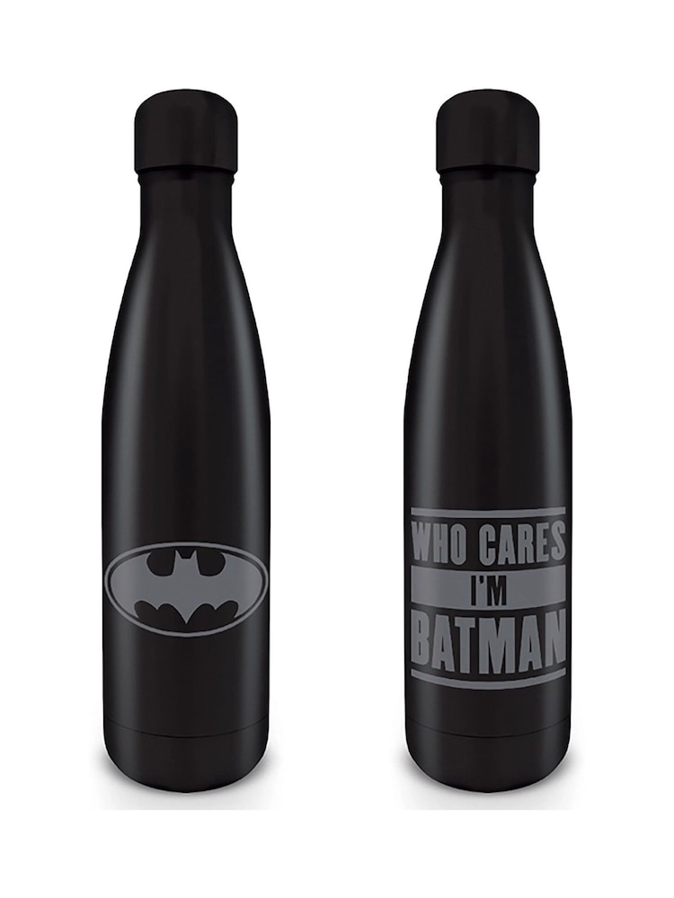 Pyramid International Batman Who Cares I'M A Batman Metal Drinks Bottle - Image 1 of 1