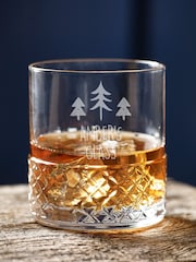 Personalised Christmas Themed Crystal Cut Glass by Loveabode - Image 4 of 4