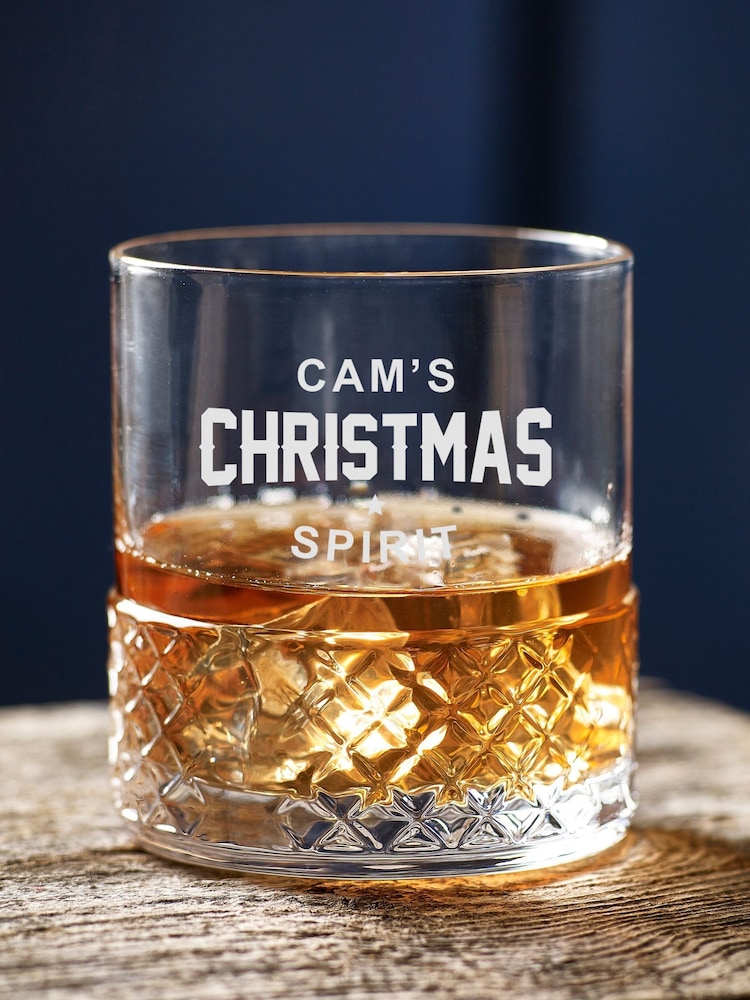 Personalised Christmas Crystal Cut Glass by Loveabode - Image 2 of 4
