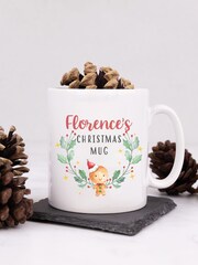 Personalised Gingerbread Christmas Mug by Loveabode - Image 4 of 4