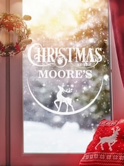 Personalised Christmas Family Window Sticker by Loveabode - Image 2 of 4