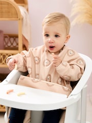JoJo Maman Bébé Neutral Lion Sleeved Bib - Image 1 of 5