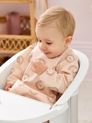 JoJo Maman Bébé Neutral Lion Sleeved Bib - Image 3 of 5