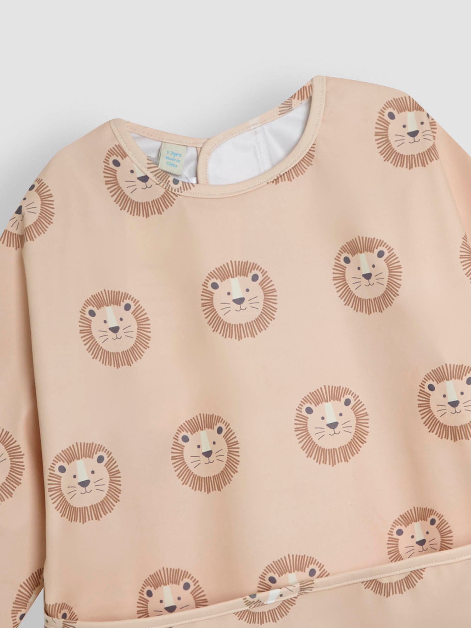 Buy JoJo Maman Bébé Neutral Lion Sleeved Bib from Next Romania